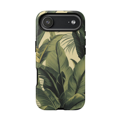 TROPICAL LEAVES | Tough Phone Case