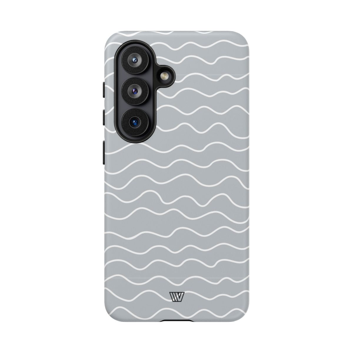 GRAY WAVES | Tough Phone Case