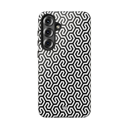 TWISTED GRID | Tough Phone Case