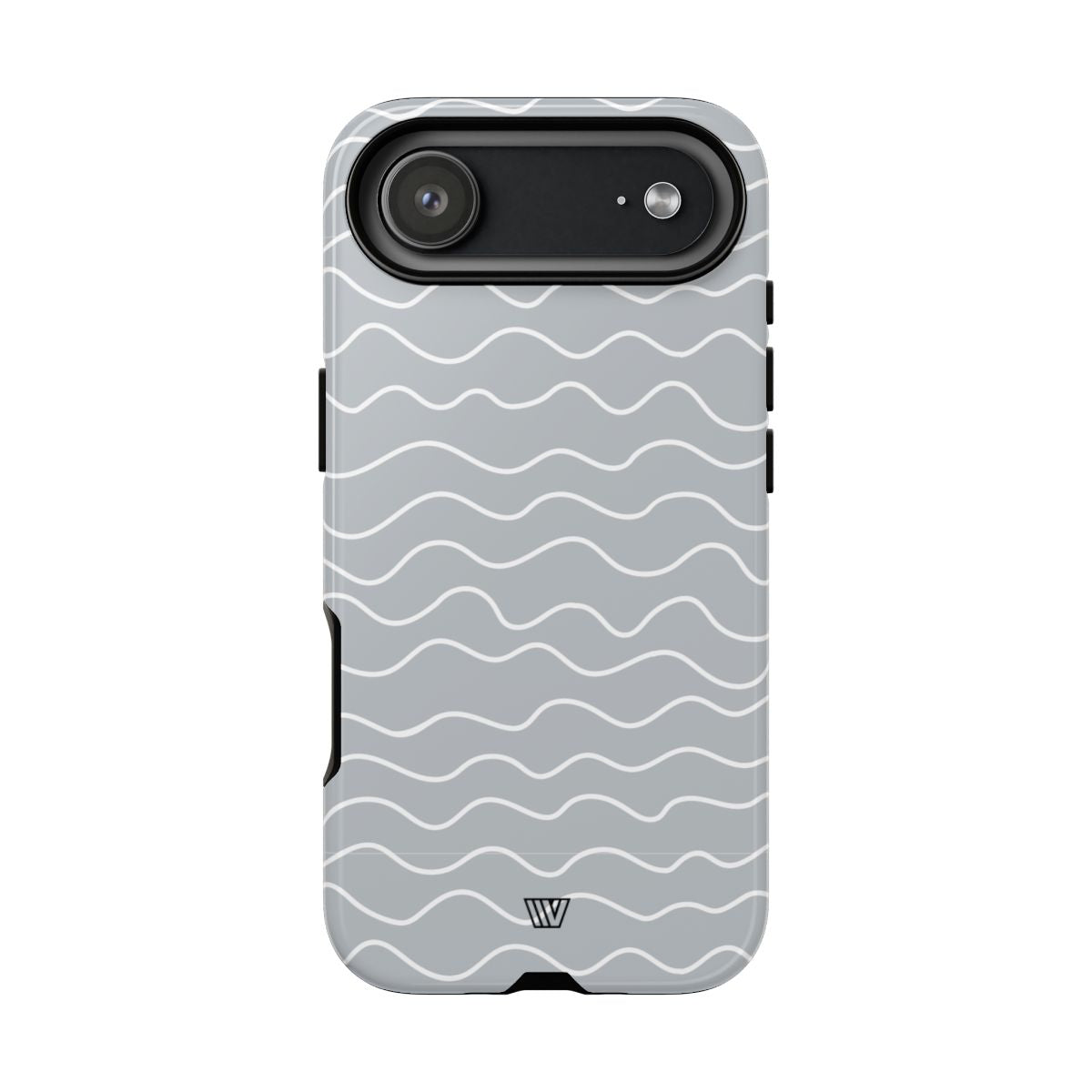 GRAY WAVES | Tough Phone Case