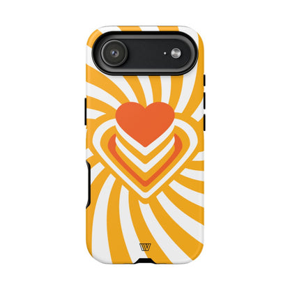 HEART RAY STACK | Tough Phone Case
