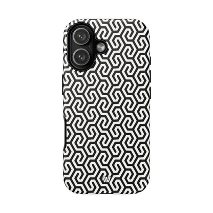 TWISTED GRID | Tough Phone Case