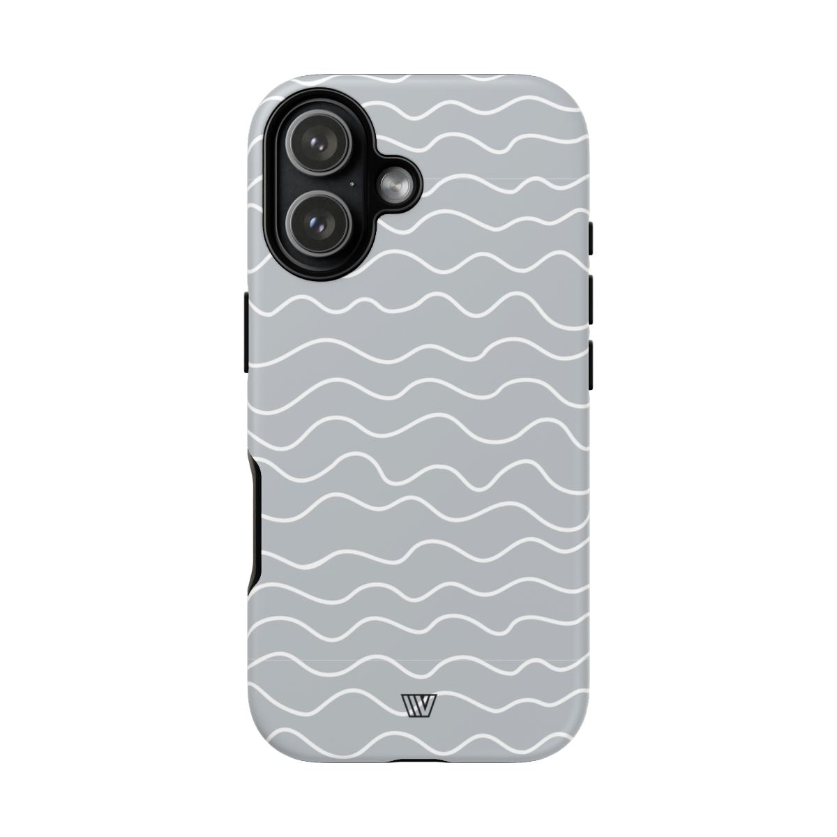 GRAY WAVES | Tough Phone Case