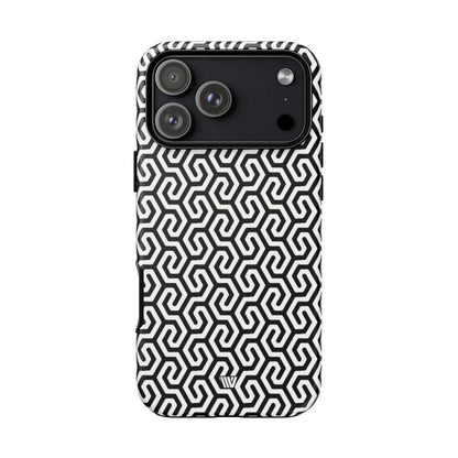 TWISTED GRID | Tough Phone Case
