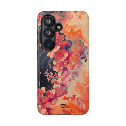 WAVE OF FLOWERS | Tough Phone Case