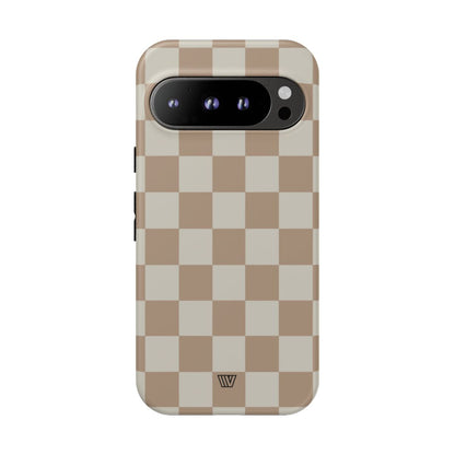 NEUTRAL CHECKERBOARD | Tough Phone Case