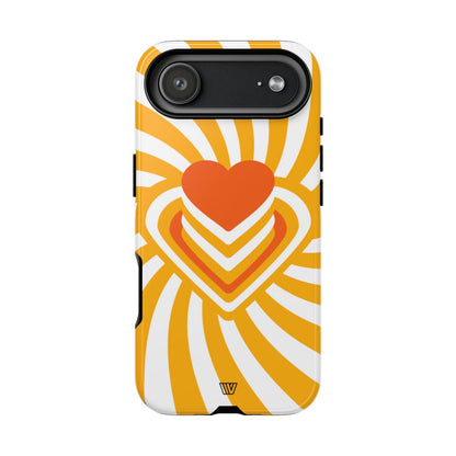 HEART RAY STACK | Tough Phone Case