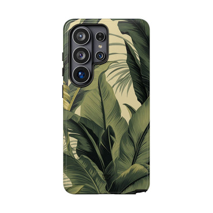 TROPICAL LEAVES | Tough Phone Case