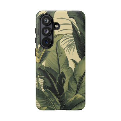 TROPICAL LEAVES | Tough Phone Case