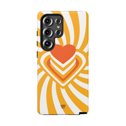 HEART RAY STACK | Tough Phone Case