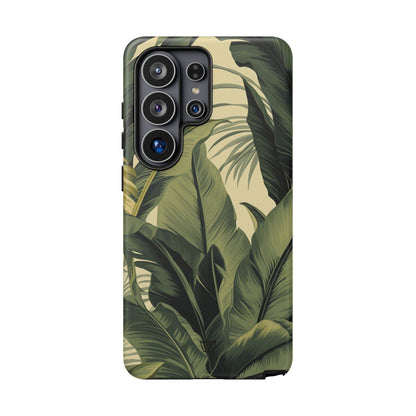 TROPICAL LEAVES | Tough Phone Case
