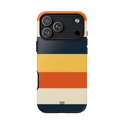 BEACH SUNSET STRIPES | Tough Phone Case