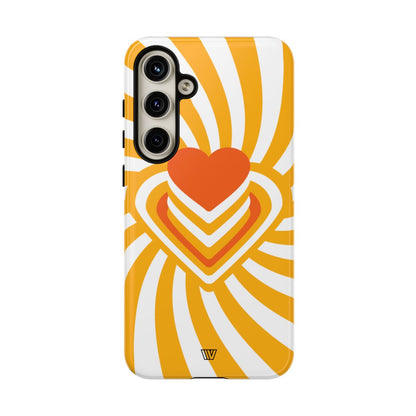 HEART RAY STACK | Tough Phone Case