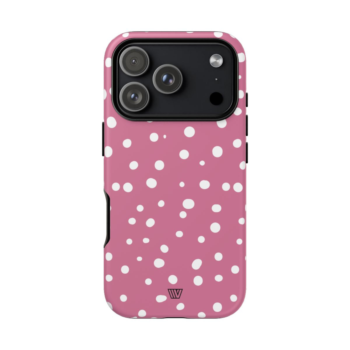 BLUSH RED DOTS | Tough Phone Case