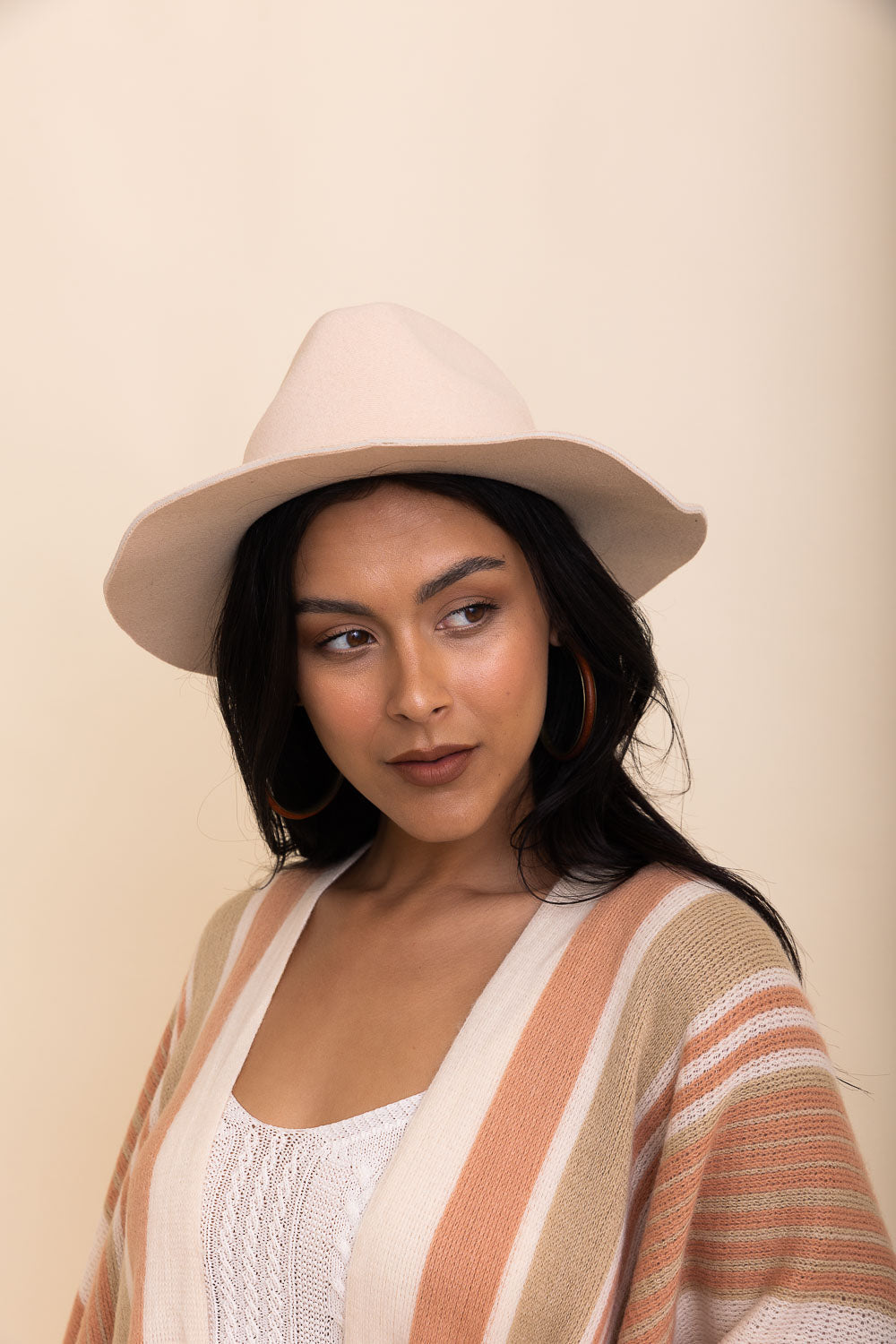 Pinched Front Western Style Hat-Soul Flow Apparel