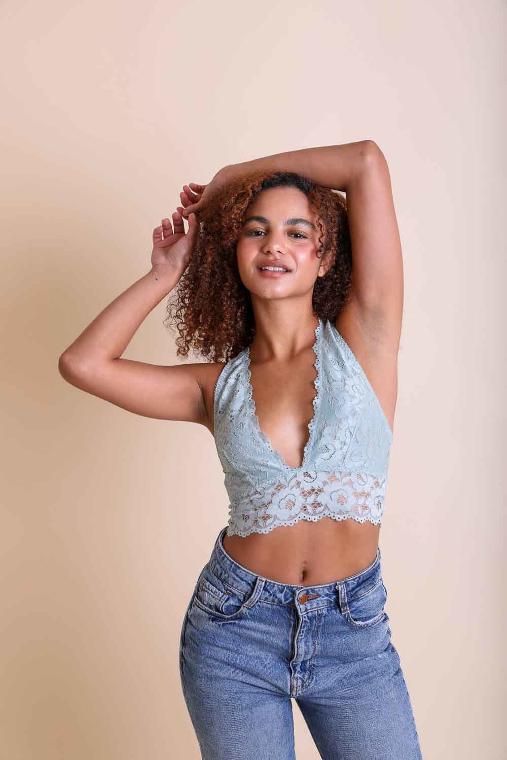 Plunge Racerback Bralette-Soul Flow Apparel
