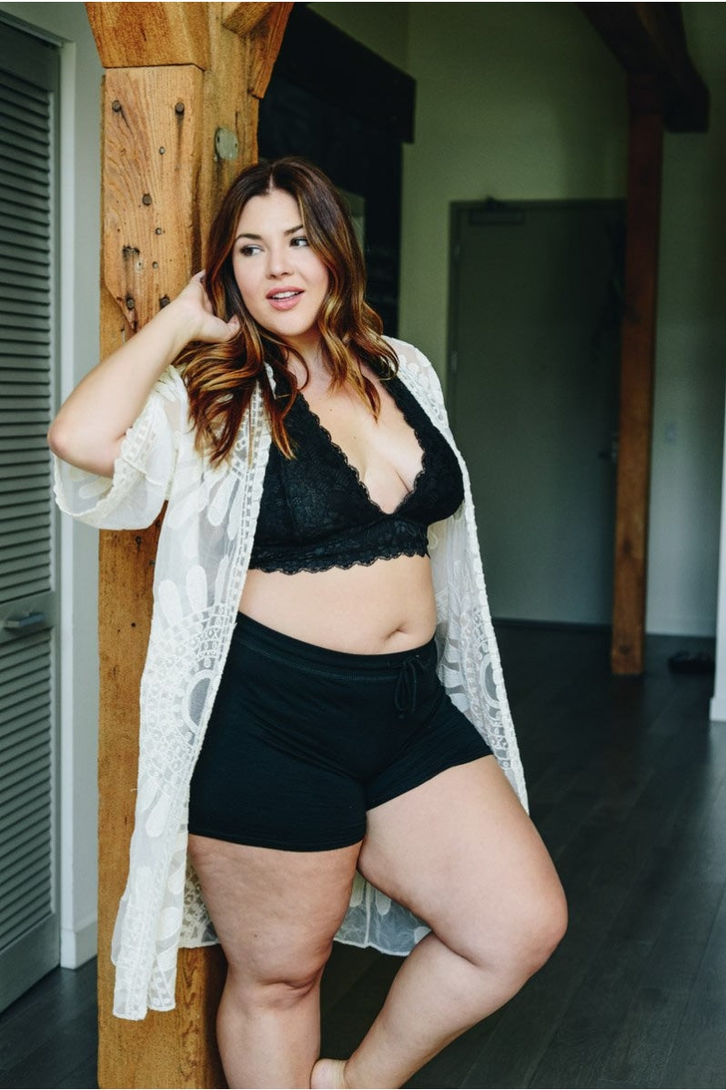 Plus Halter Top Bralette-Soul Flow Apparel