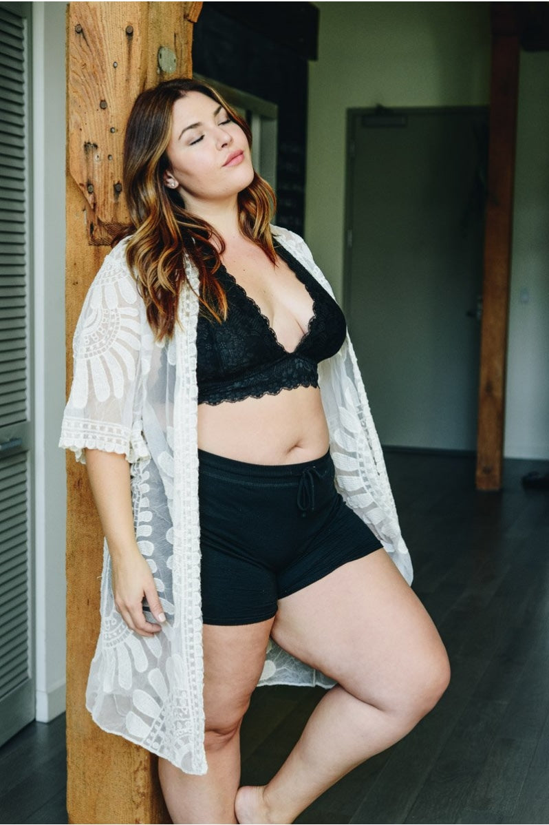 Plus Halter Top Bralette-Soul Flow Apparel