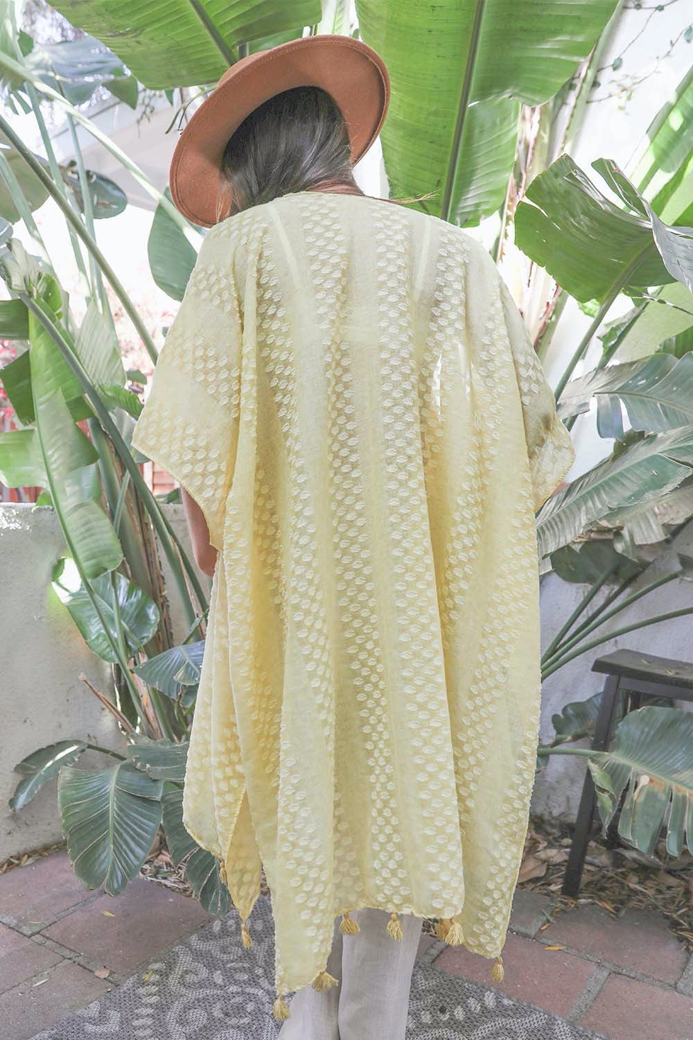Sunshine Pom Kimono-Soul Flow Apparel