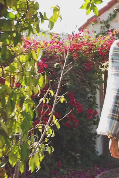 Classic Flannel Toggle Poncho