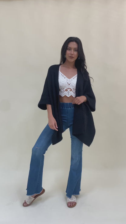 Relax & Chill Autumn Nights Boucle Cardigan