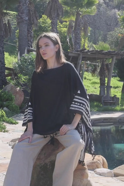 Aztec Embroidered Tunic