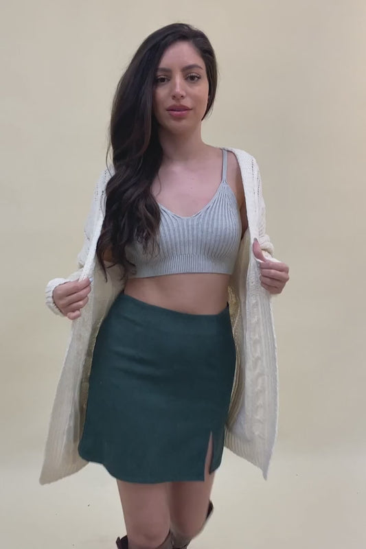 Classic Snuggle Comfort Cable Knit Cardigan