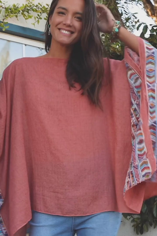 Geometric Embroidered Tunic