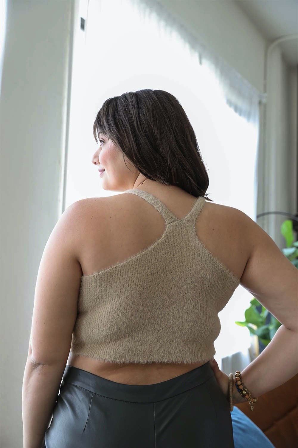 Racerback  Lounge Brami Plus-Soul Flow Apparel
