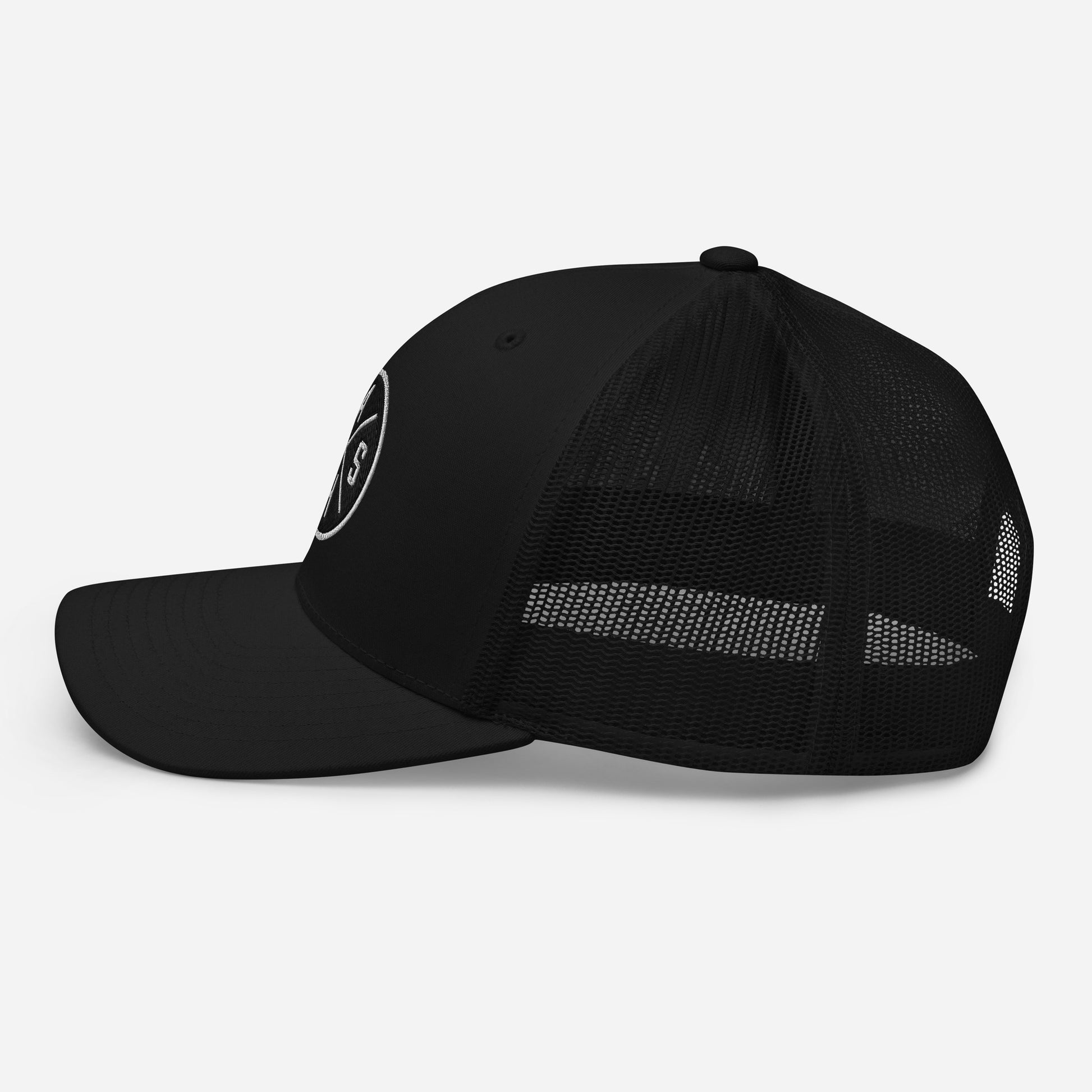 Circled NASH Embroidered Trucker Cap-Soul Flow Apparel