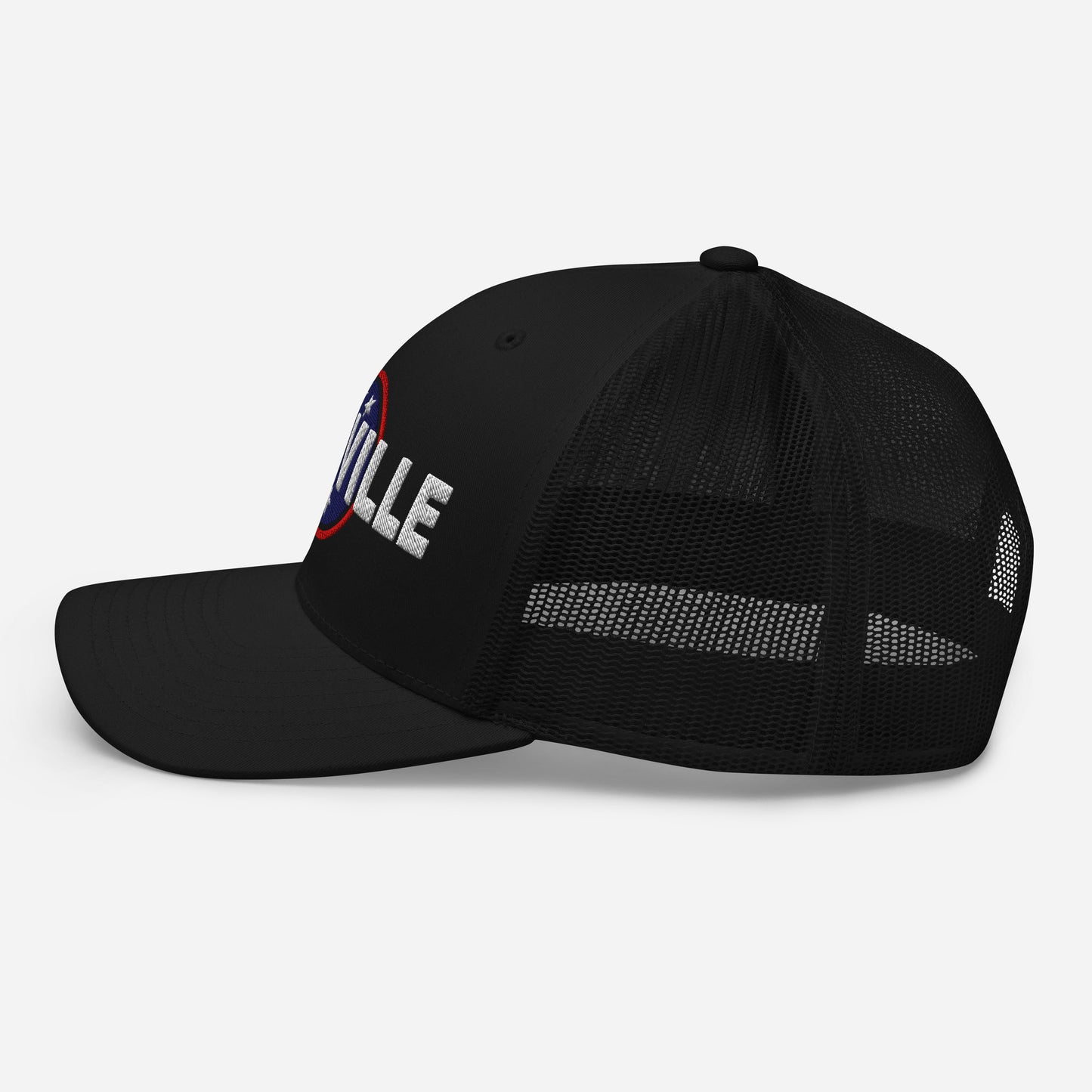 Nashville Embroidered Trucker Cap, Tri Star-Soul Flow Apparel