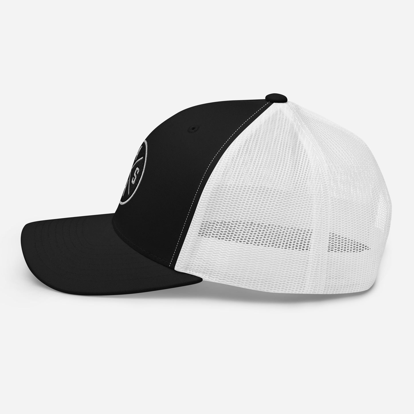 Circled NASH Embroidered Trucker Cap-Soul Flow Apparel