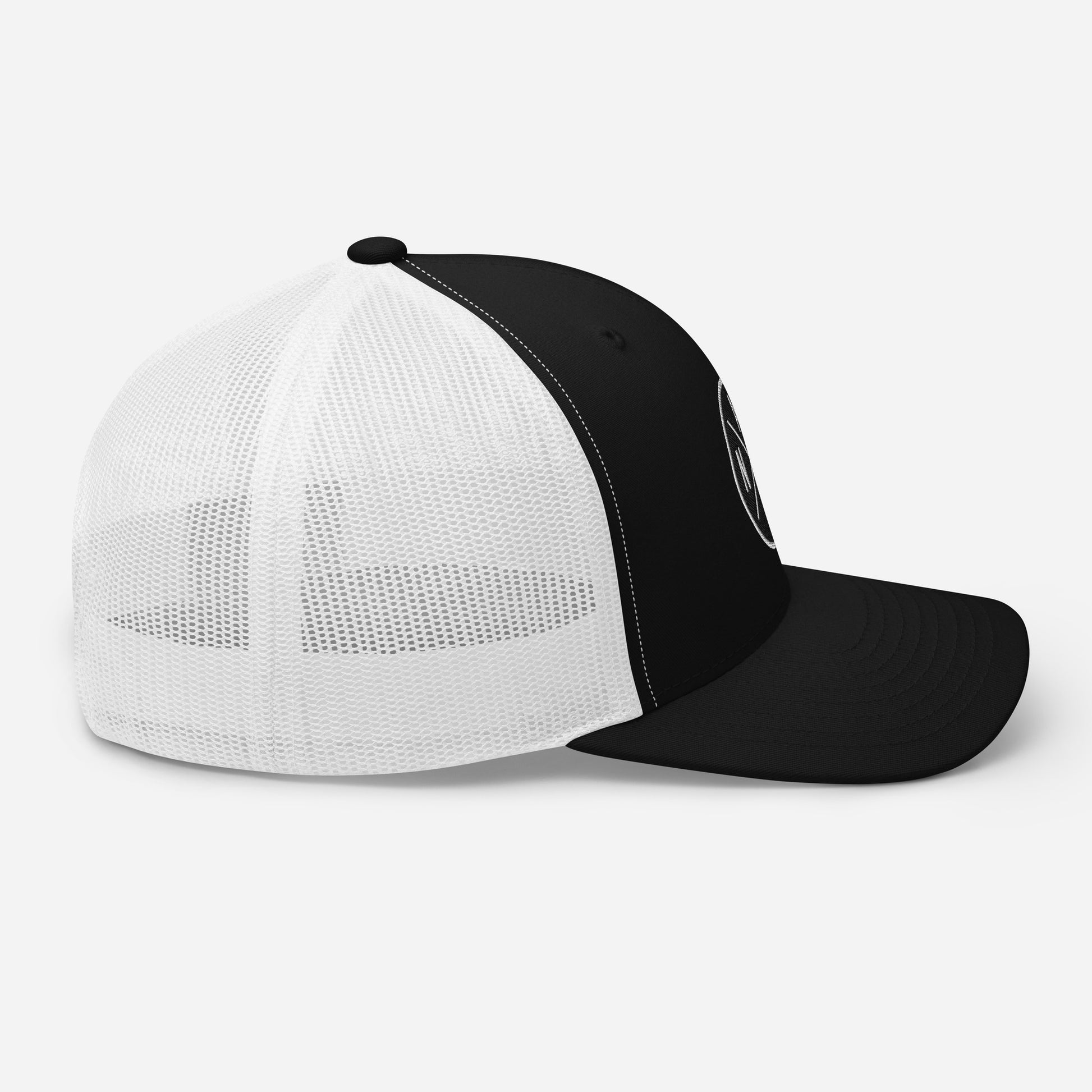Circled NASH Embroidered Trucker Cap-Soul Flow Apparel