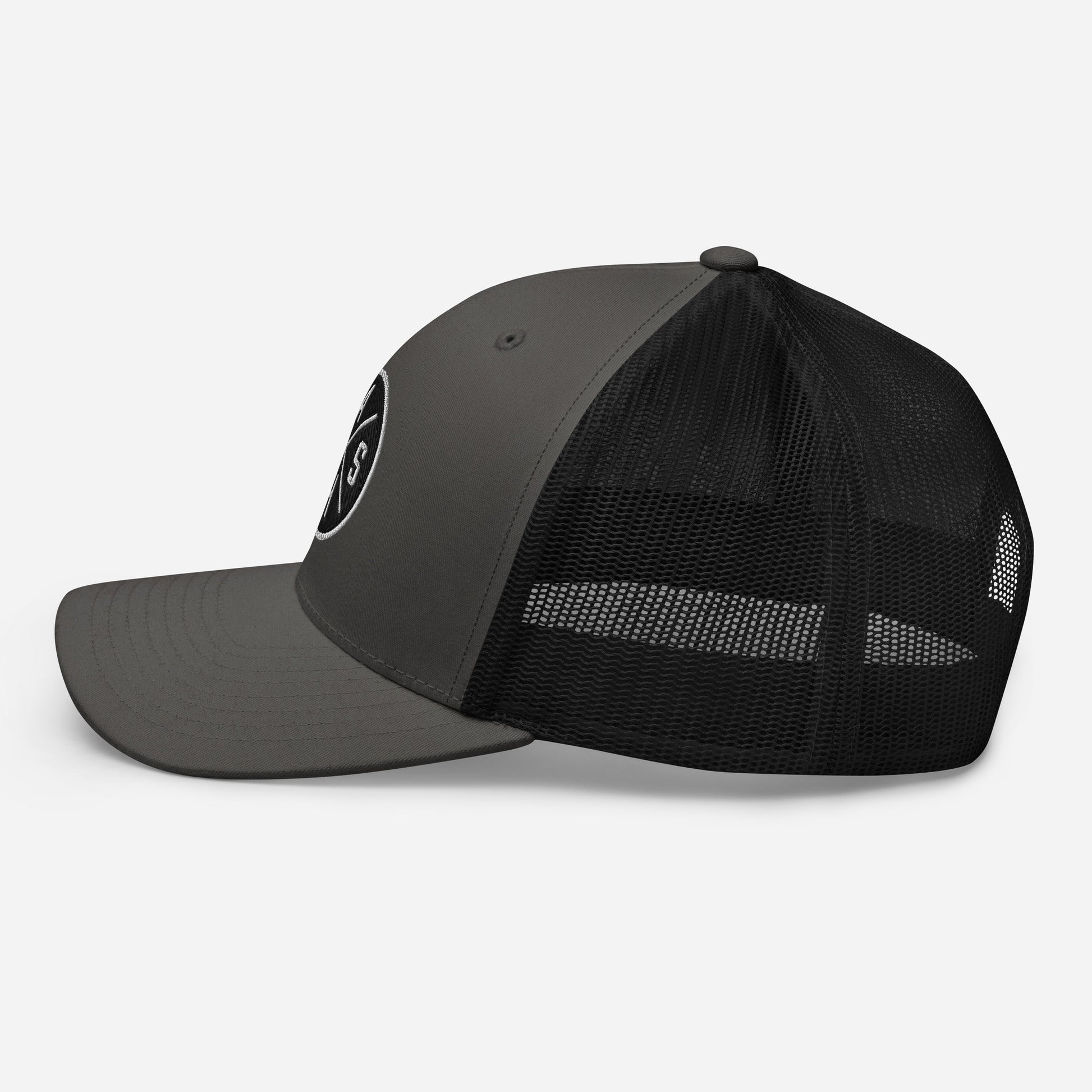 Circled NASH Embroidered Trucker Cap-Soul Flow Apparel