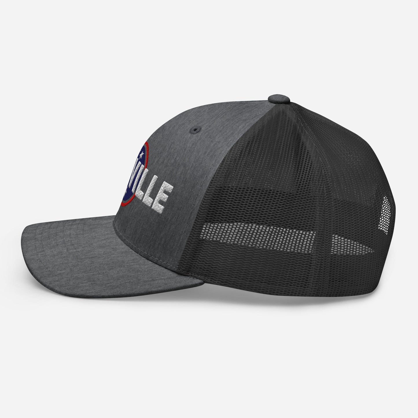 Nashville Embroidered Trucker Cap, Tri Star-Soul Flow Apparel