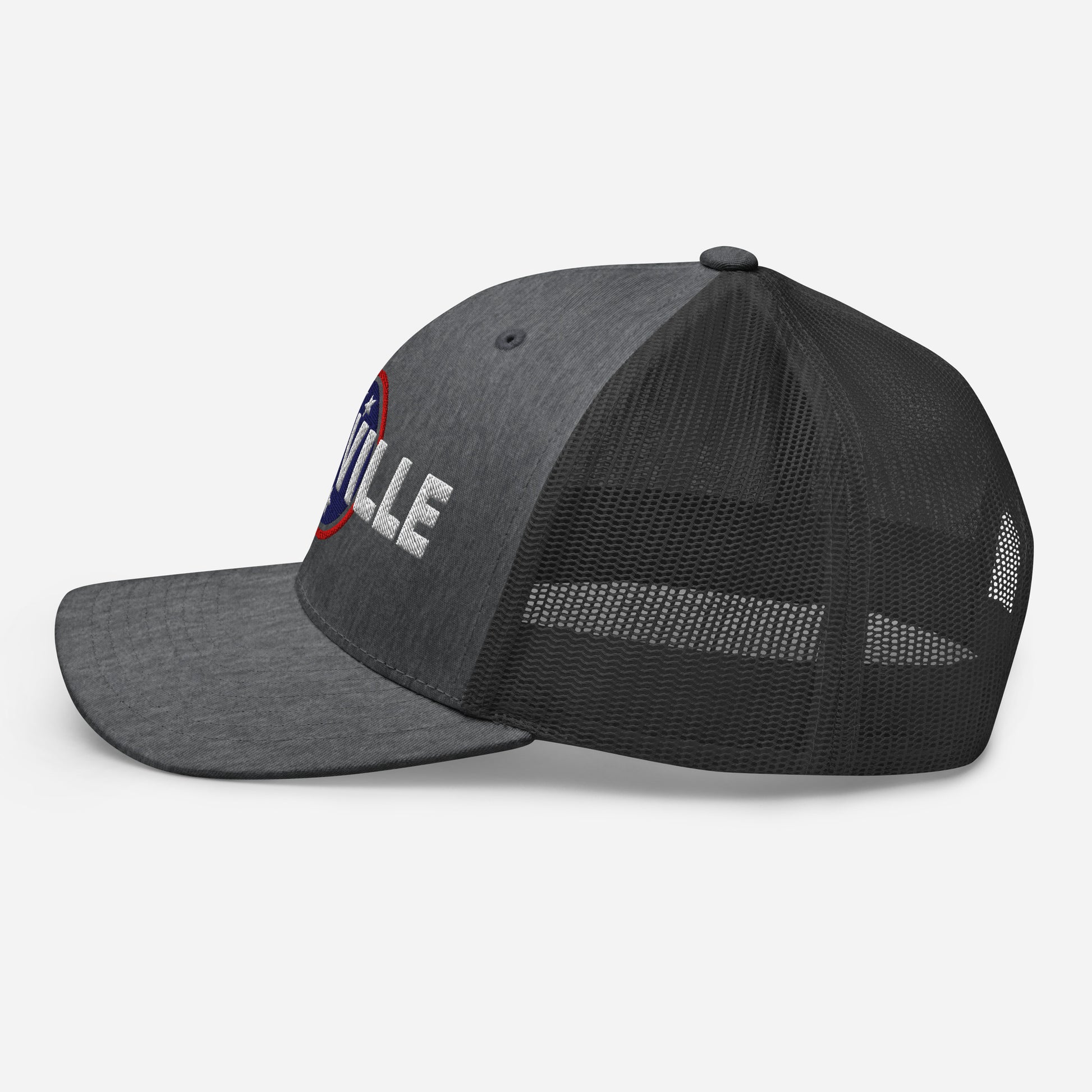Nashville Embroidered Trucker Cap, Tri Star-Soul Flow Apparel