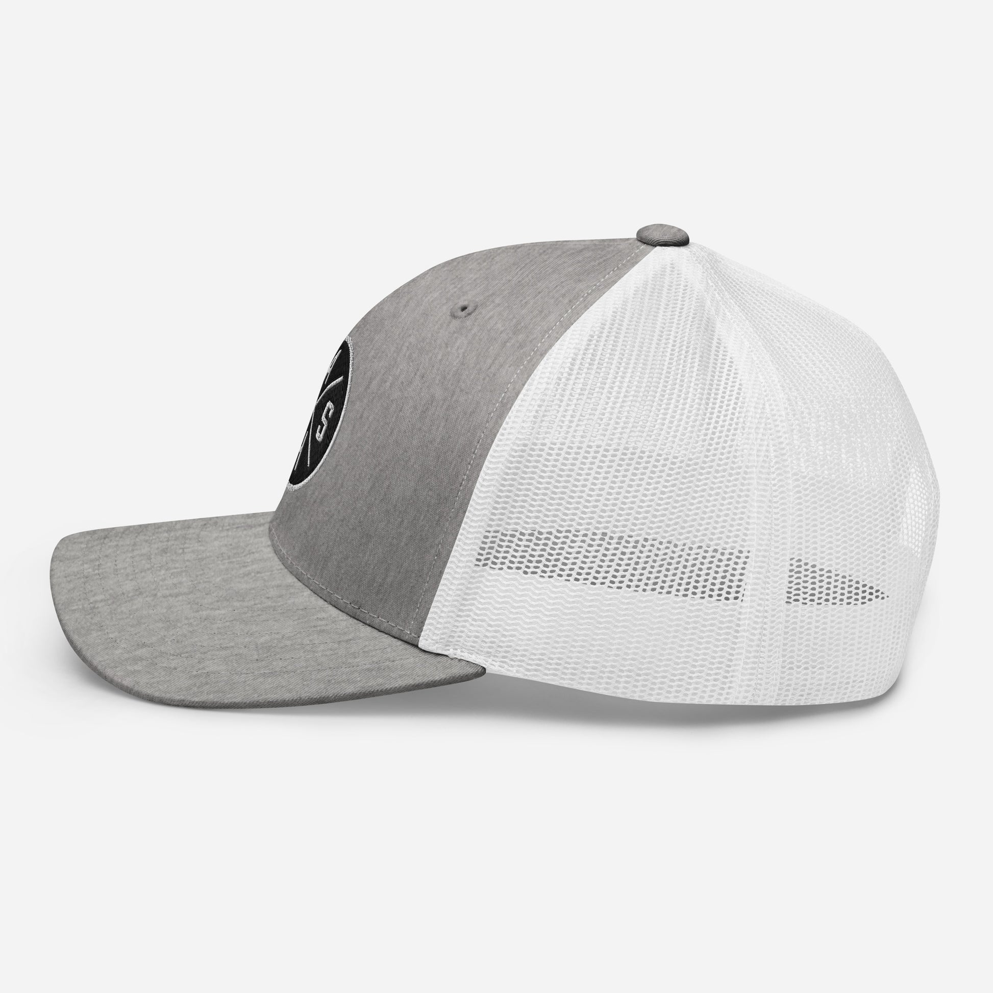 Circled NASH Embroidered Trucker Cap-Soul Flow Apparel