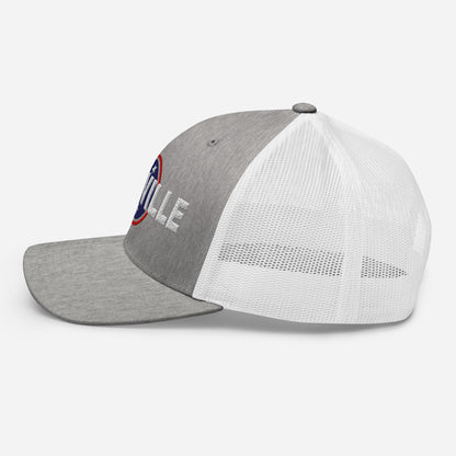 Nashville Embroidered Trucker Cap, Tri Star-Soul Flow Apparel