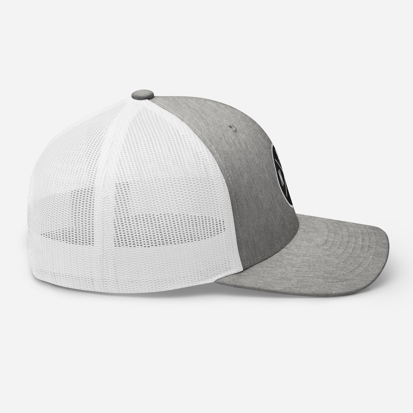 Circled NASH Embroidered Trucker Cap-Soul Flow Apparel