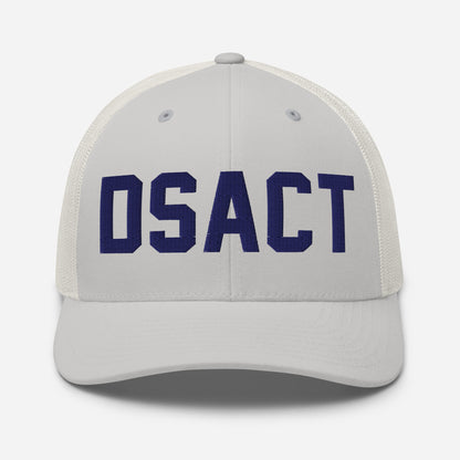 3d Puff Embroidered DSACT Trucker Cap-Soul Flow Apparel