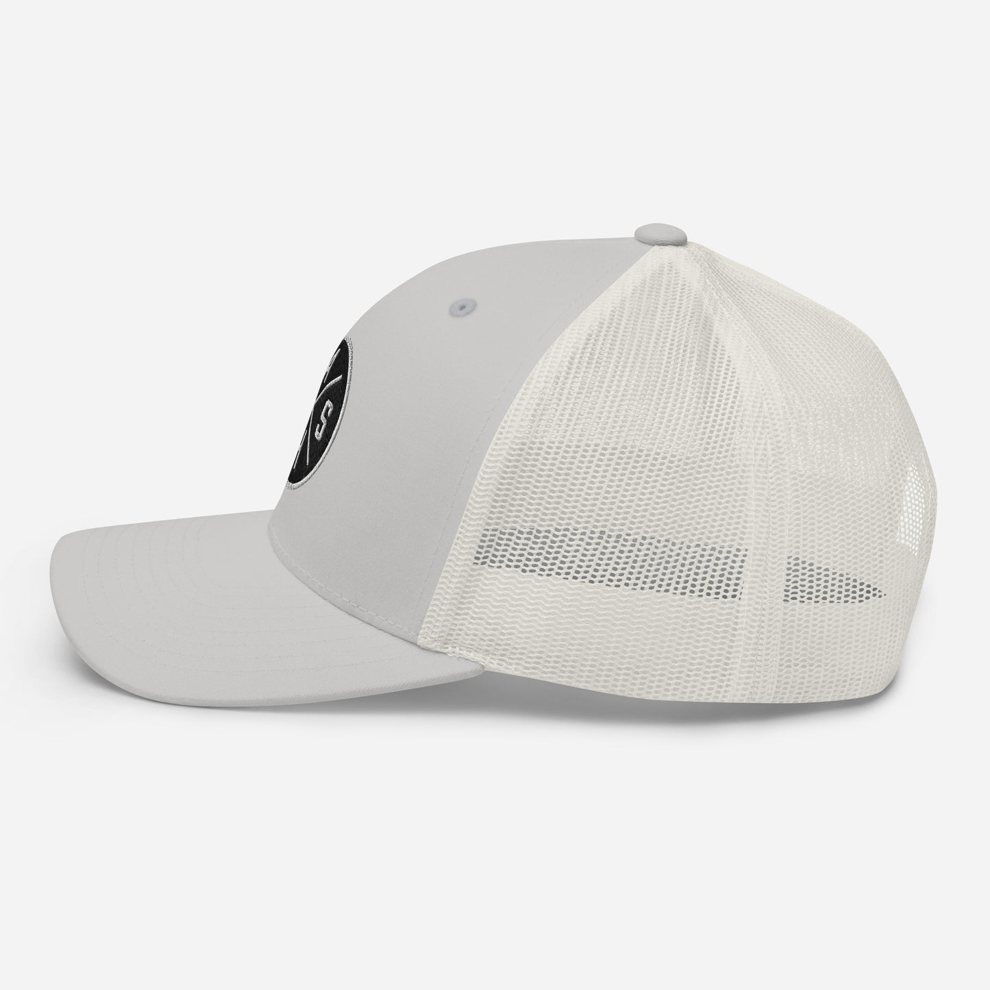 Circled NASH Embroidered Trucker Cap-Soul Flow Apparel