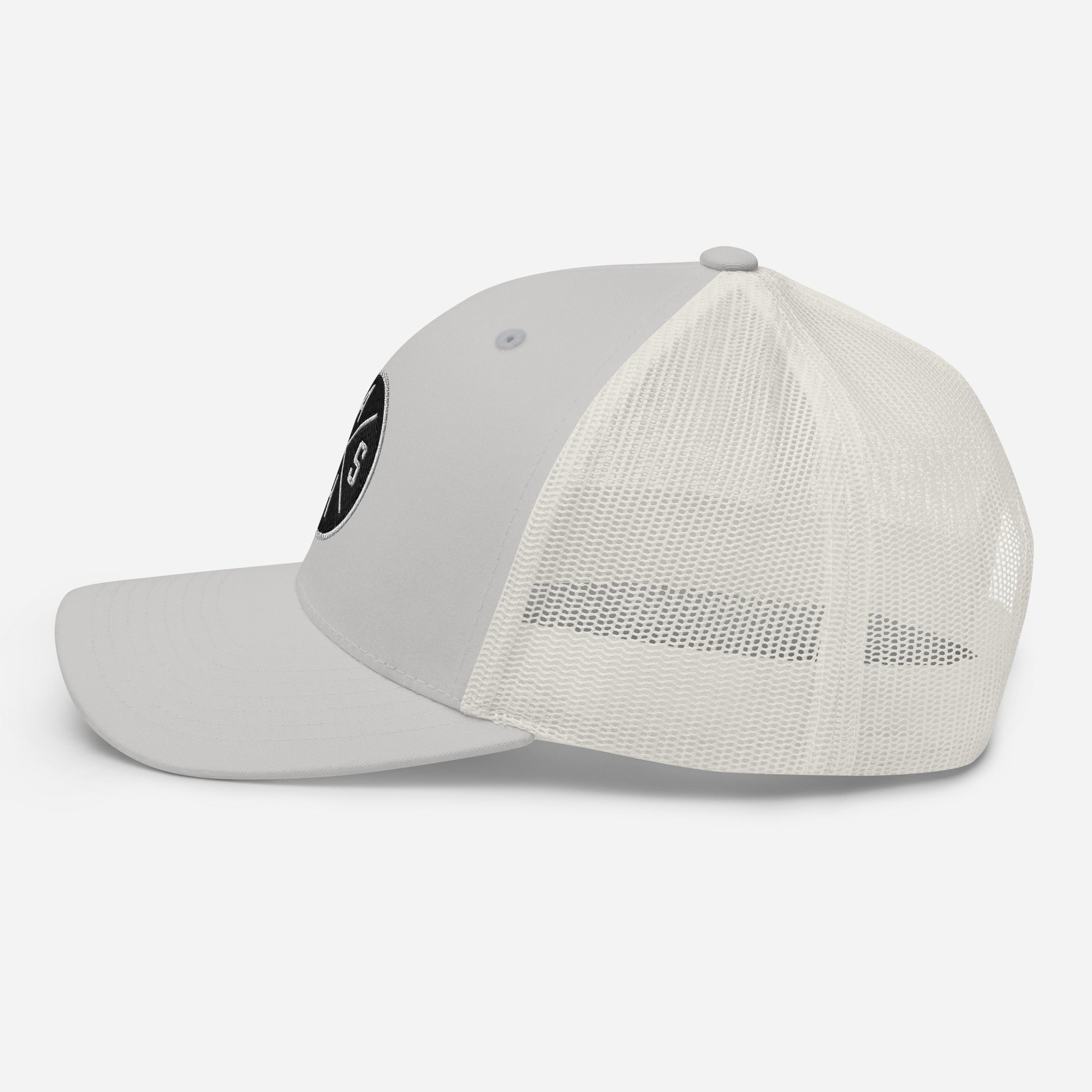 Circled NASH Embroidered Trucker Cap-Soul Flow Apparel