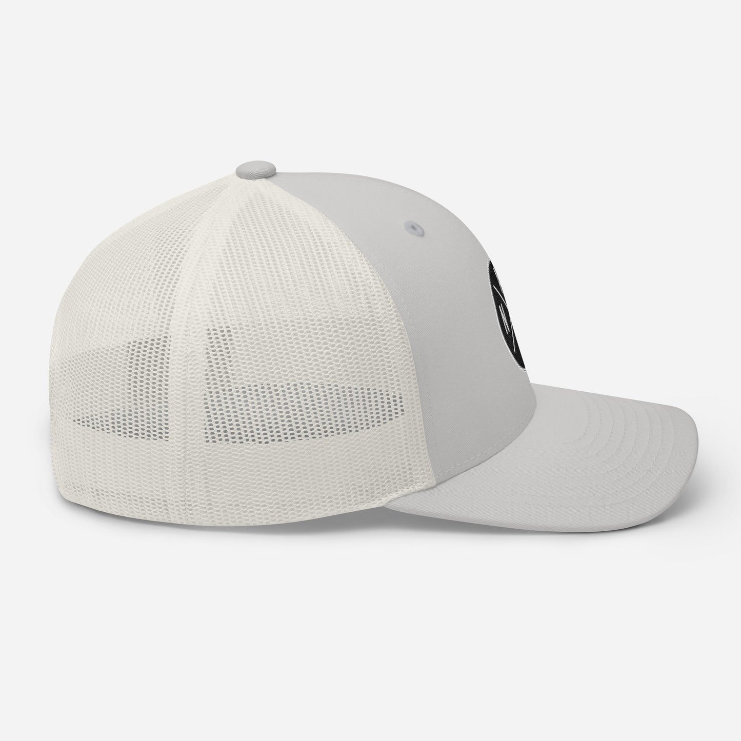 Circled NASH Embroidered Trucker Cap-Soul Flow Apparel
