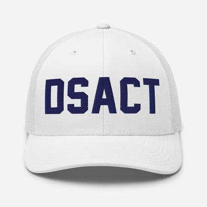 3d Puff Embroidered DSACT Trucker Cap-Soul Flow Apparel