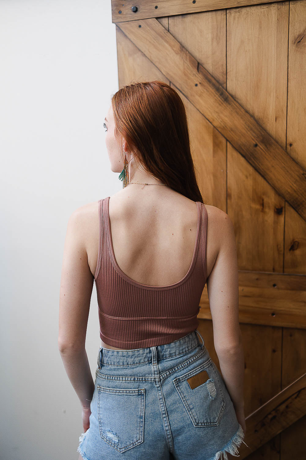 Reversible Plunge Seamless Longline Brami-Soul Flow Apparel