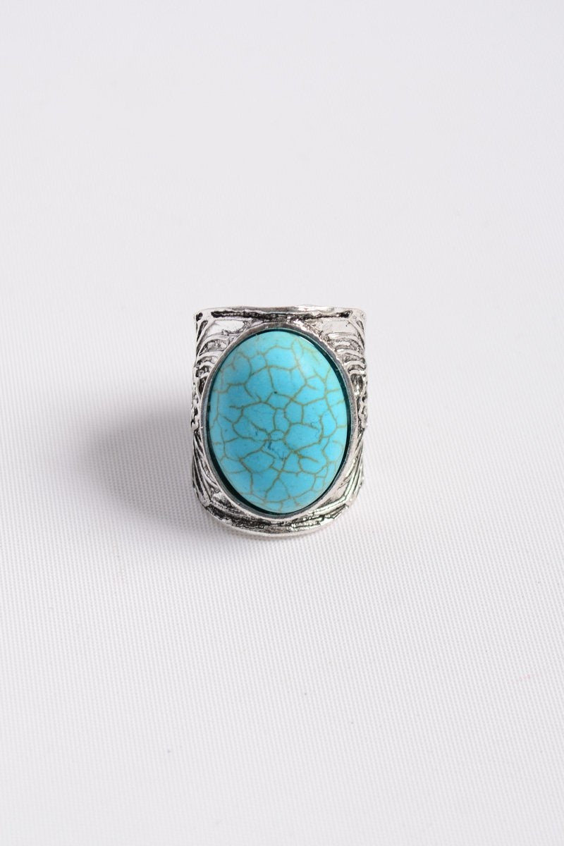 Robin's Egg Turquoise Ring-Soul Flow Apparel