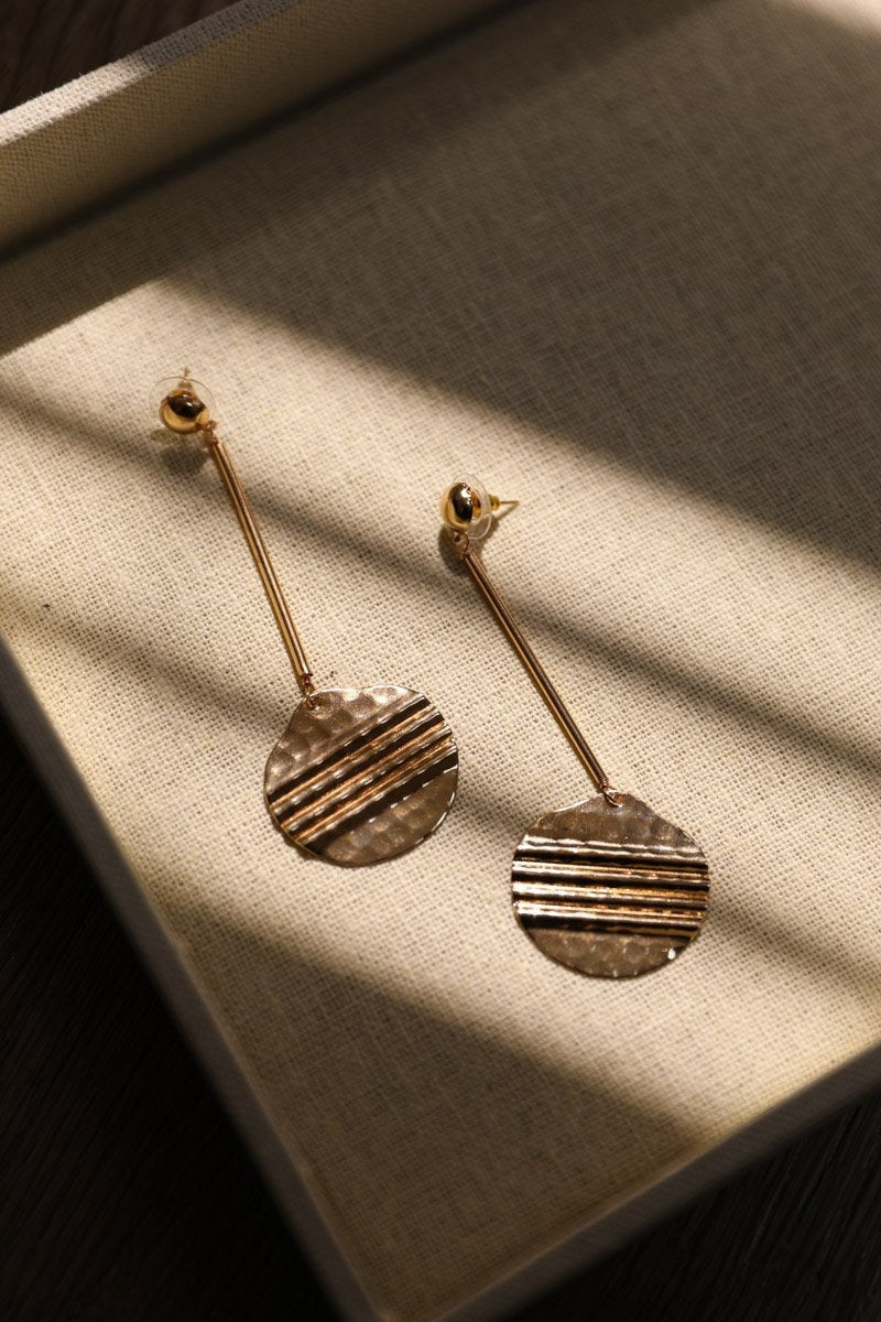 Roman Coin Earrings-Soul Flow Apparel