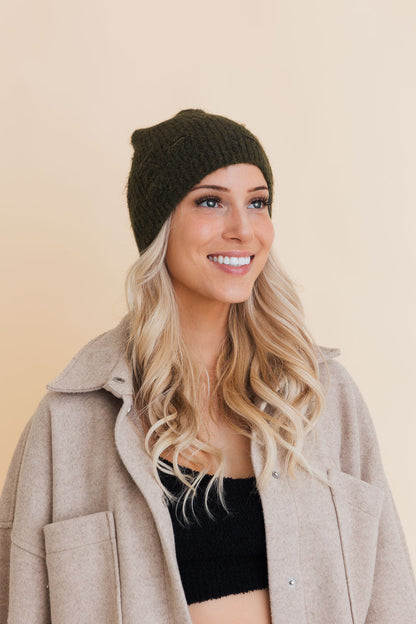 Rugged Edge Distressed Knit Beanie-Soul Flow Apparel