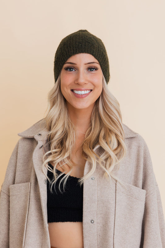 Rugged Edge Distressed Knit Beanie-Soul Flow Apparel