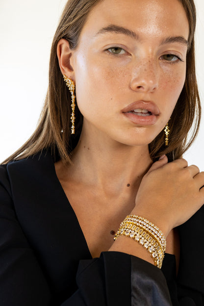 Scarlett CZ Drop Earring